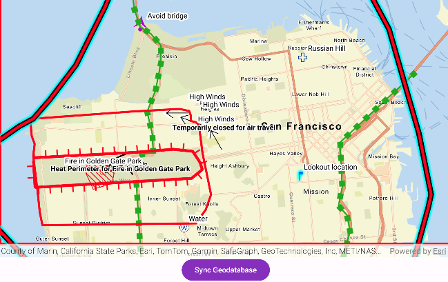 Edit and Sync Features with Feature Service Image